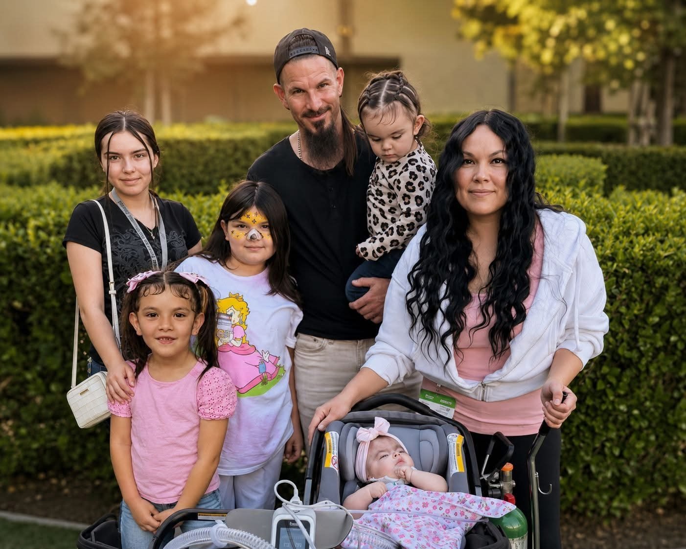 Rob and his family