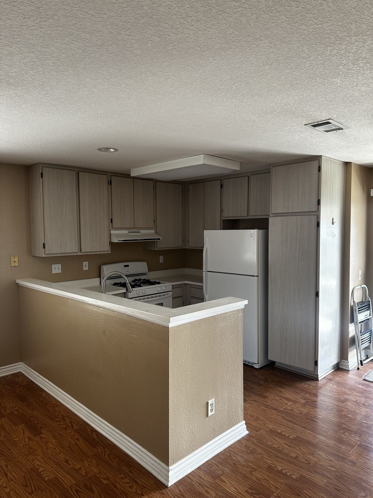 Dated kitchen before remodel